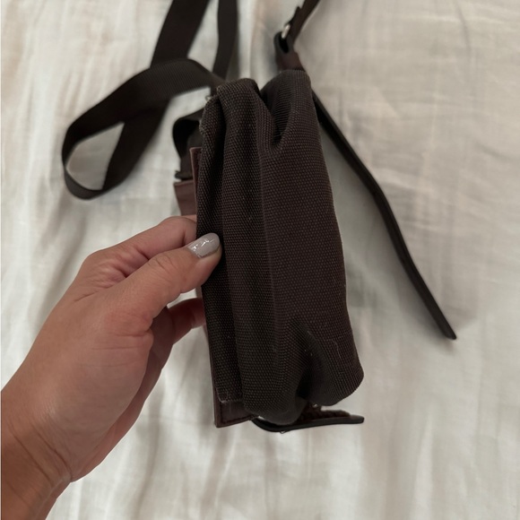 Yohji Yamamoto Y'SACCS Crossbody Leather Bag - Picture 11 of 14